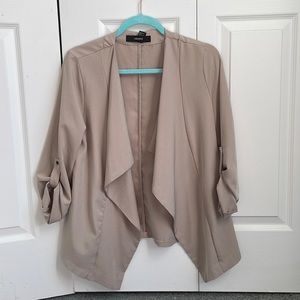 Tan blazer